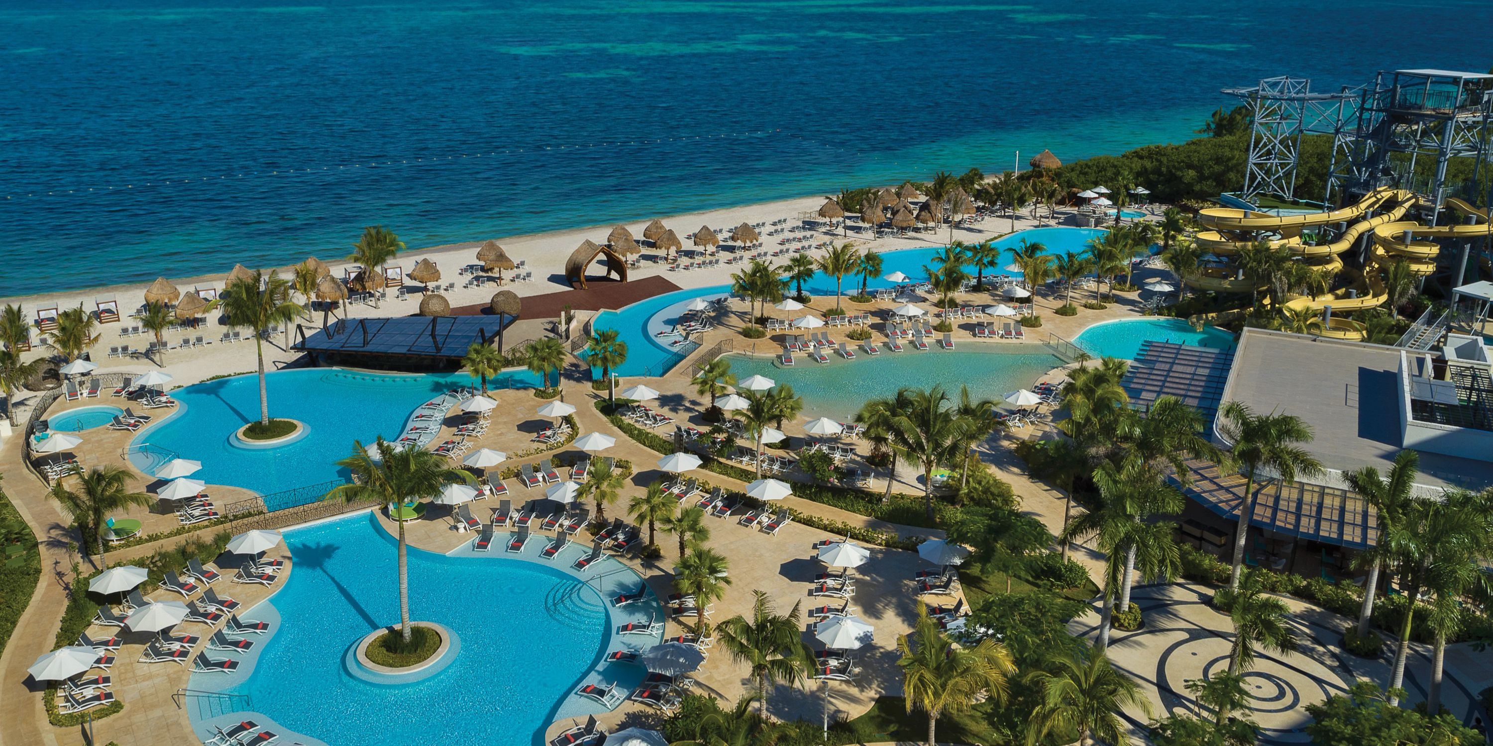 Dreams Natura Aerial View Pools